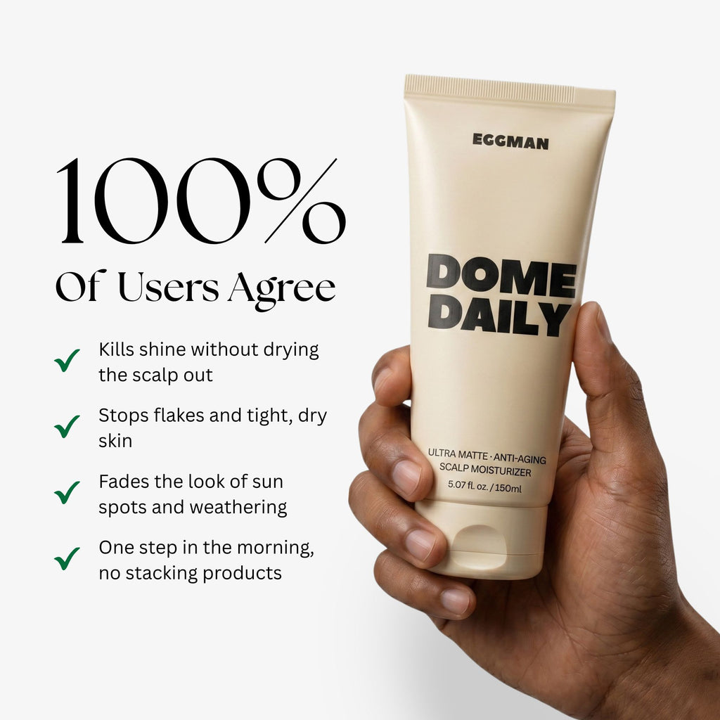 Dome Daily — Matte Daily Moisturizer for Bald & Shaved Heads