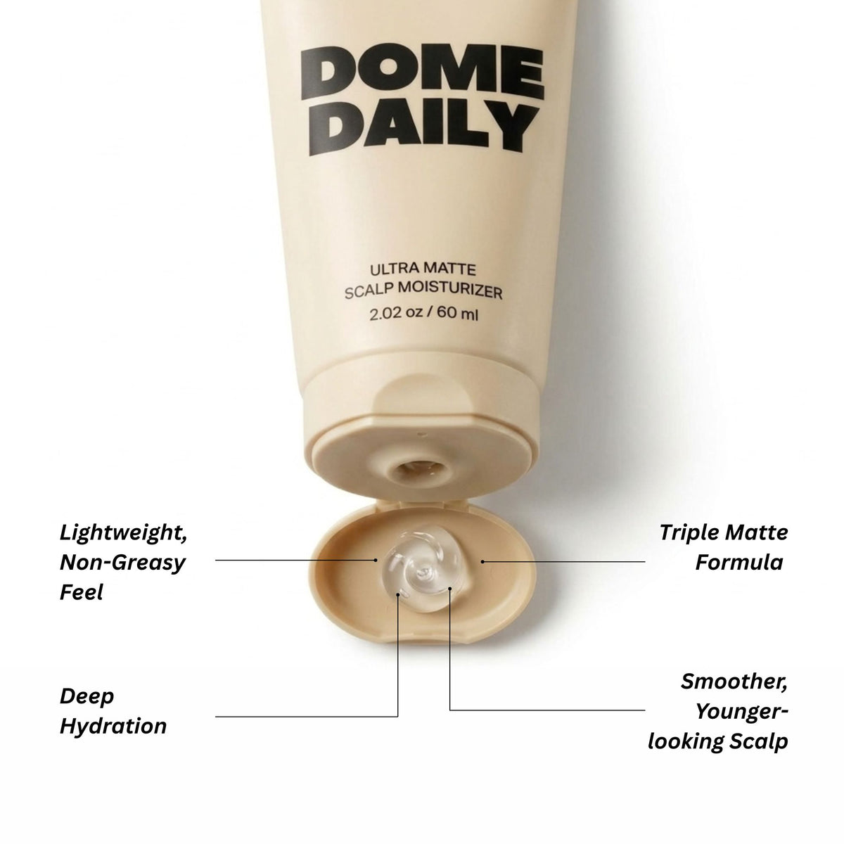 Dome Daily — Matte Daily Moisturizer for Bald & Shaved Heads